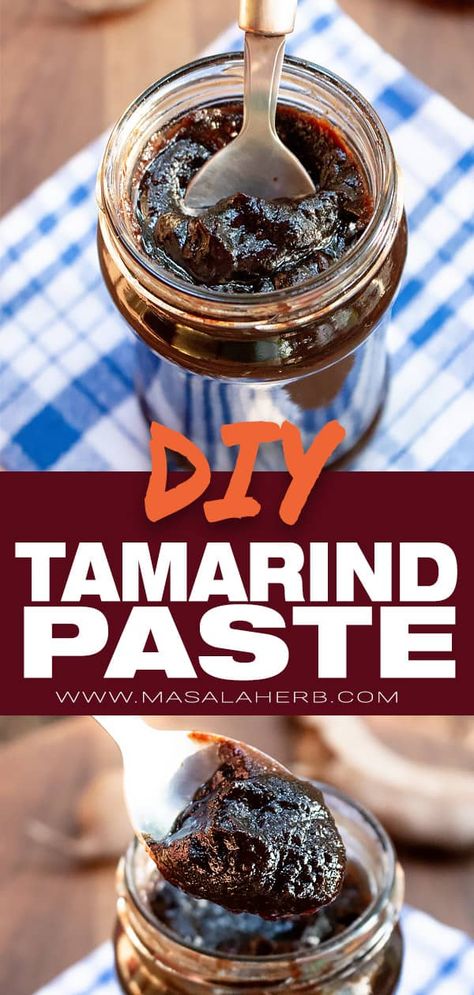 Ketchup Dipping Sauce, Tamarind Paste Recipes, Tamarind Recipes, Tamarind Fruit, Pulp Recipe, Hp Sauce, Pad Thai Sauce, Tamarind Sauce, Kitchen Tricks