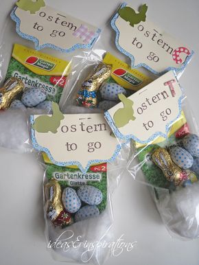 Ideas and Inspirations: DIY: Ostern für unterwegs * Easter for take away Diy Ostern, Ge Bort, Lamb Decorations, Diy Bricolage, Easter Time, Hoppy Easter, Diy Easter, Easter Crafts For Kids, Easter Gifts