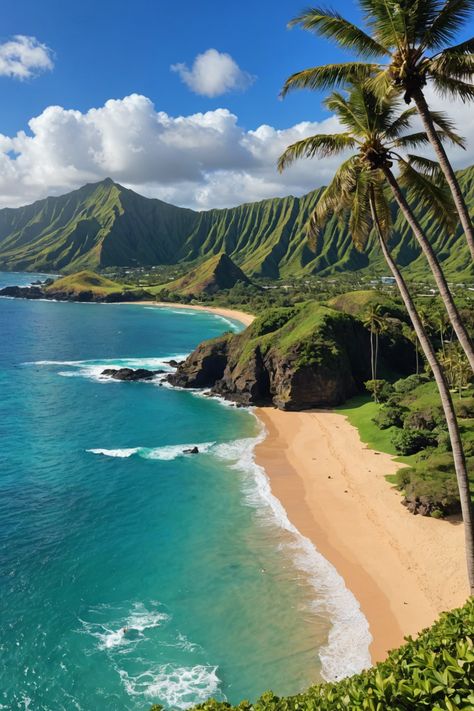 Adventure Awaits on Oahu&#8217;s Leeward Coast 🌴 Makaha Hawaii, Life In Paradise, Oahu Beaches, Thailand Adventure, Pretty Landscapes, Beautiful Locations Nature, Outdoor Lover, Hawaii Vacation, Pack Your Bags