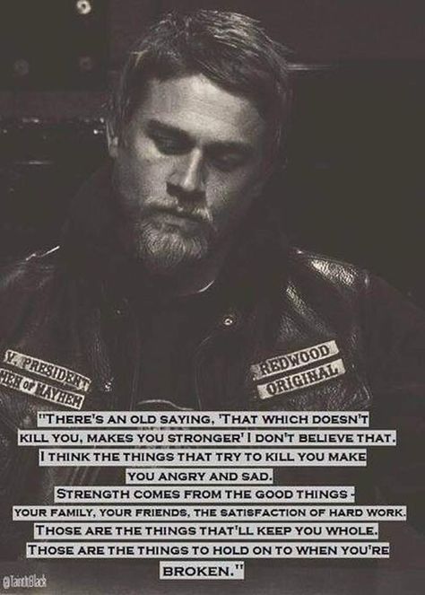 Jax Teller Quotes, Sons Of Anarchy Quotes, Jax Sons Of Anarchy, Anarchy Quotes, New Adventure Quotes, Sons Of Anarchy Samcro, Biker Quotes, Profile Pictures Instagram, Biker Life