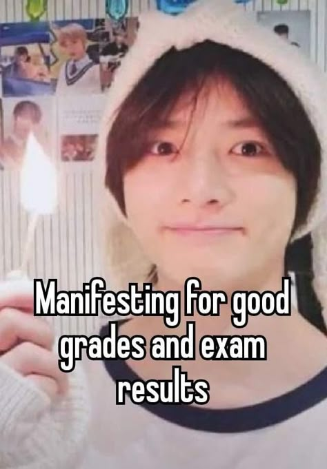 #whisper #beomgyu Manifesting For Exams, Exam Whisper, Grades Manifestation, Affirmations For Happiness, Luck Quotes, Academic Motivation, Good Luck Quotes, Study Motivation Quotes, Manifestation Board