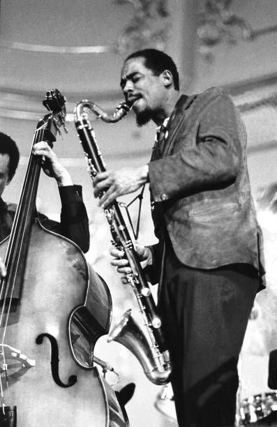 American jazz saxophonist Eric Dolphy performing at Odd Fellow Palaeet Copenhagen Denmark 1964. (Photo by Jan Persson Odd Fellow, Eric Dolphy, Jazz Instruments, Jazz Saxophonist, Jazz Players, Odd Fellows, Free Jazz, Band Photography, Jazz Artists