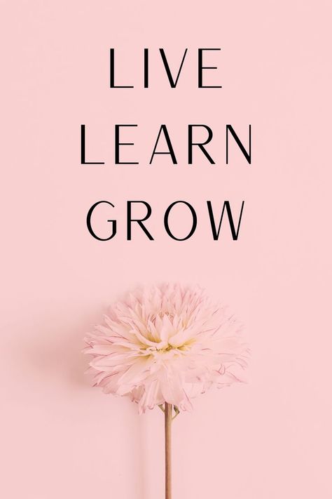 We all make mistakes, but the greatest mistake that we can make is to not live our lives, learn from our misteps and grow to be better than we were the day before! Keep living! Keep Learning! Keep Growing! #flowers #simplewords #growthquotes #growthmindset #positivequotesforlife Live Learn Grow Quotes, Learn And Grow Quotes, Keep Growing Quotes, Keep Learning Keep Growing, Grow Up, Mistake Quotes, Growing Quotes, Vision Board Pics, Keep Learning