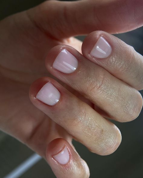 Short nails with Luxio straightening. . . . #luxio_base_stark Really Really Short Nails, Nails For Really Short Nails, Really Short Nails, Clean Nails, Nail Inspiration, Short Nails, Nails Inspiration, Nail Inspo, Art Design