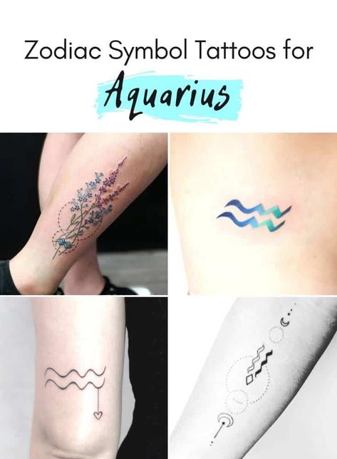 Aquarius Symbol Tattoo Small, Aquarius Tattoo Glyph, Star Sign Tattoos Aquarius, Aquarius Finger Tattoos For Women, January Aquarius Tattoo, Unique Aquarius Tattoos For Women, Aquarius Arrow Tattoo, Aquarius Tattoo Design For Men, Cute Aquarius Tattoo