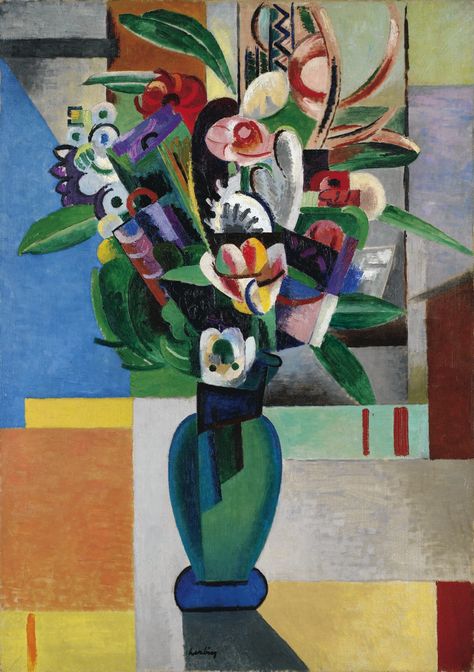 Auguste Herbin, Andre Derain, Cubism Art, Picasso Art, Action Painting, Post Impressionism, Abstract Painters, Artist Paint, Cubism