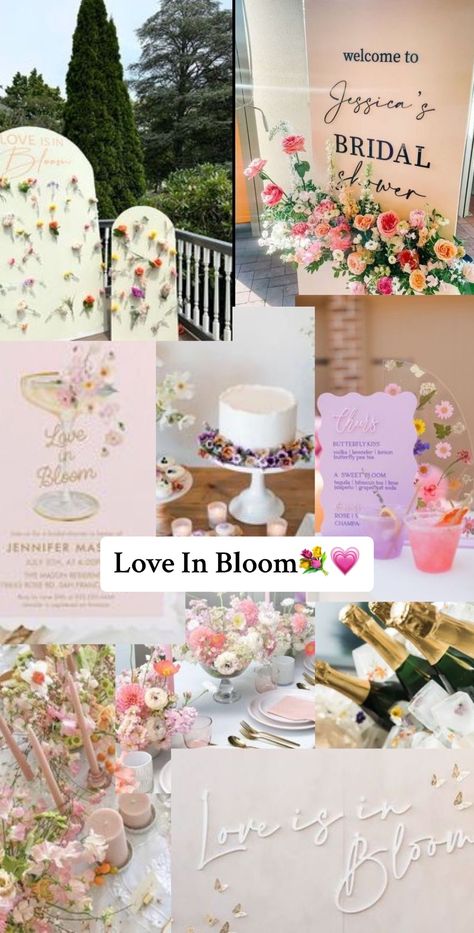 Bridal Shower themes im obsessed with and i want them all #bridetobe ... | TikTok Bridal Shower Romantic Theme, Two Brides Bridal Shower Ideas, Bridal Shower Themes Indoor, Bride In Bloom Bridal Shower Theme, Colorful Wedding Shower Ideas, Summertime Bridal Shower Ideas, Bridal Shower Theme Flowers, Different Bridal Shower Themes, Summer Themed Bridal Shower Ideas