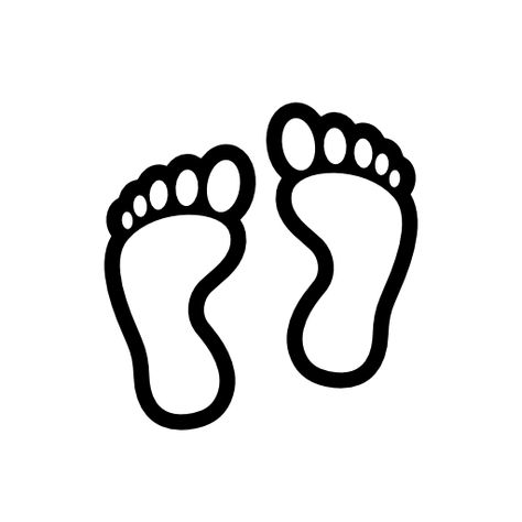 Baby Footprint Outline Baby Footprint Tattoo, Cat Paw Tattoos, Hand Outline, Feet Drawing, Dinosaur Cartoon, Aktiviti Kanak-kanak, Simple Hand Embroidery Patterns, Fall Arts And Crafts, Baby Footprint