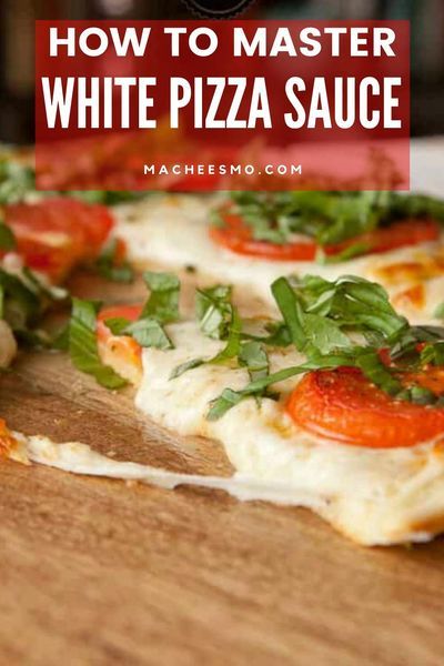 Homemade White Pizza, Pizza Vegetarian, Quick Casseroles, White Pizza Sauce, Pizza Sauce Recipe, Vegetarian Meal Prep, Recipes With Few Ingredients, White Pizza, Pizza Recipes Homemade