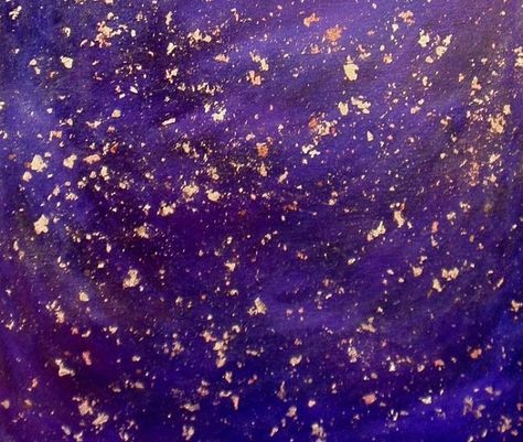 Purple and gold Gold Purple Aesthetic, Space Aesthetic Purple, Gold And Purple Aesthetic, Purple Gold Aesthetic, Purple Space Aesthetic, Purple And Gold Aesthetic, Blue And Purple Aesthetic, Night Sky Acrylic Painting, Purple Blue Aesthetic