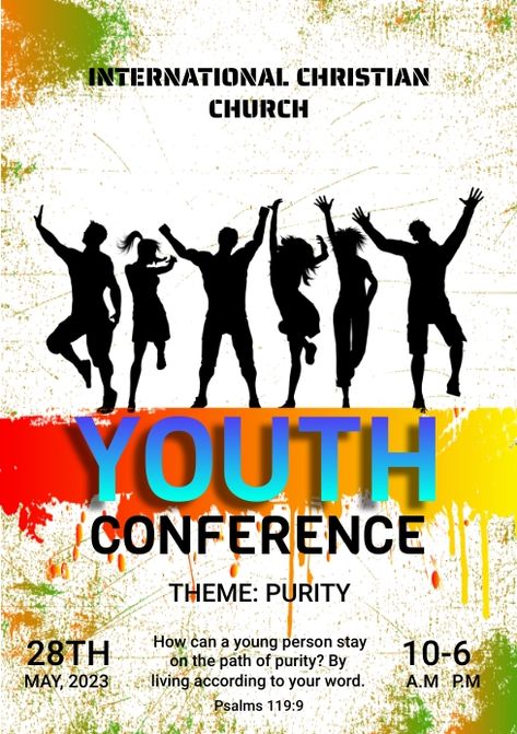 Conference Themes, Linkedin Background Image, Youth Conference, Linkedin Background, Kindle Book Cover, Church Youth, Campaign Posters, Blog Header, Facebook Event