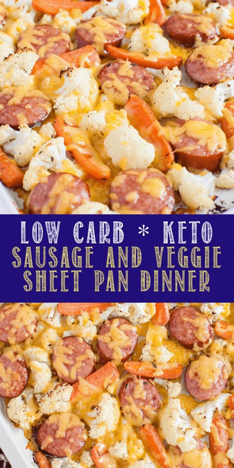 Sausage And Veggie Sheet Pan, Veggie Sheet Pan, Keto Sausage, Cena Keto, Boiled Egg Diet Plan, Keto Diet Benefits, Daily Recipes, Keto Diet Menu, Healthy Low Carb Recipes