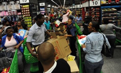 How many people have died during Black Friday madness? Black Friday turns people into monsters, and monsters into mobs. The fight to secure a good deal is costing people their lives, however. https://www.thesouthafrican.com/how-many-people-have-died-during-black-friday-madness/ Black Friday Madness, Mall Shopping, Rocket Scientist, Free Budget, Gift Shops, Bargain Hunter, Wholesale Gifts, Trendy Fashion Outfits, Gorgeous Wedding Dress