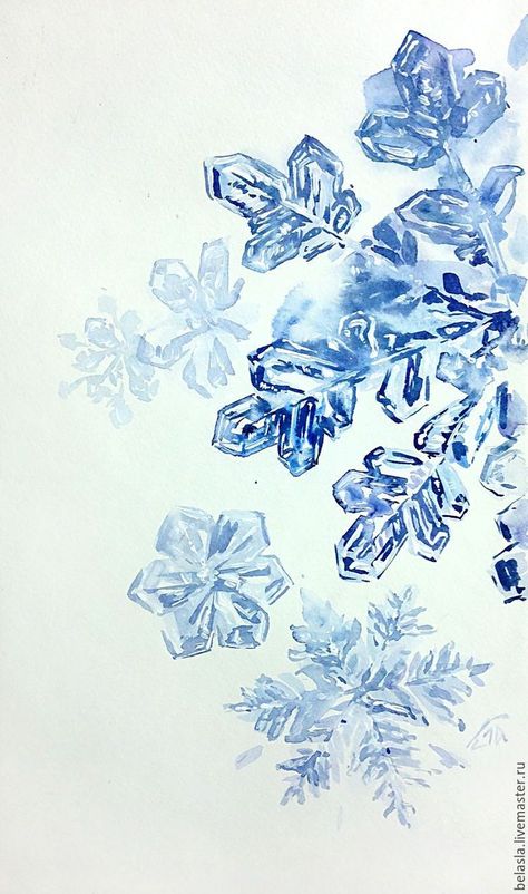 Christmas Gifts Drawing, Snowflakes Drawing, Gifts Drawing, Christmas Illustrations, Christmas Card Art, Snow Flakes, Watercolor Christmas Cards, Christmas Drawing, Winter Art