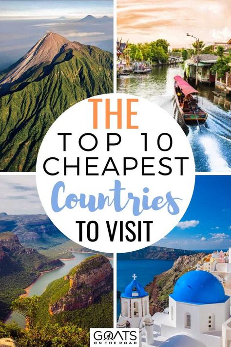 Cheapest Places To Travel, Cheapest Countries To Visit, Cheap Countries To Travel, Cheap Places To Visit, Fun Experiences, Best Countries To Visit, Cheap Places To Travel, Top Places To Travel, Budget Travel Destinations