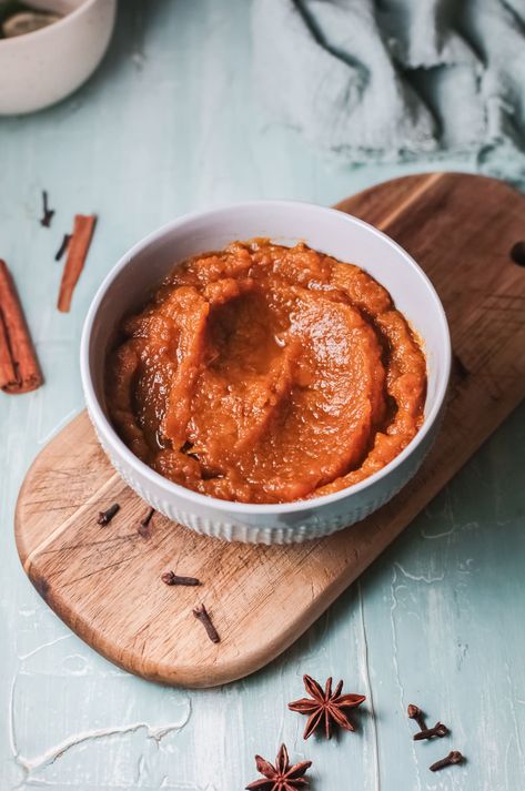 Instant Pot Pumpkin Butter Instant Pot Pumpkin, Frozen Pumpkin, Yummy Fall Recipes, Fresh Pumpkin, Instant Pot Pork, Sugar Pumpkin, Fall Recipe, How To Make Pumpkin, Pumpkin Butter