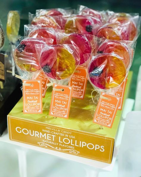 Lollipop Packaging Ideas, Lollipop Packaging, Gourmet Lollipops, Candy Ideas, Mai Tai, Business Ideas, Lollipop, Cotton Candy, Hand Poured