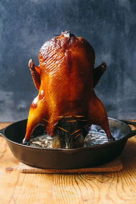 Cantonese Roast Duck – The Domestic Man Chinese Duck Recipes, Duck Recipes Whole, Poultry Brine, Duck Roast, Chinese Roast Duck, Peking Duck Recipe, Duck Pate, Roasted Duck Recipes, Goose Recipes