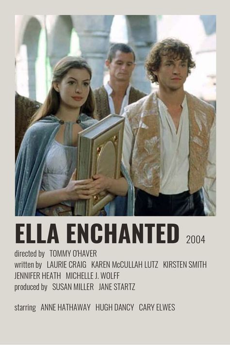 Film Polaroid, Ella Enchanted, Film Recommendations, Movies To Watch Teenagers, Lev Livet, Not Musik, Iconic Movie Posters, Movie Card, Girly Movies