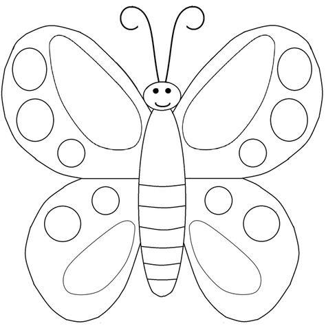 Big Butterfly Drawing Easy, Drawing Sheets For Colouring, Butterfly Colouring Sheet, Butterfly Coloring Pages Free Printable Pictures, Cool Butterfly Drawing, How To Draw Butterflies, Butterfly Colouring Pages, Butterfly Drawing For Kids, Cute Butterfly Drawing