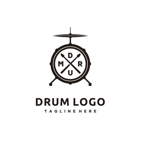 Minimalist drum set logo design icon vector inspiration Drum Logo, Drums Logo, Design Icon, Drum Set, The Minimalist, Icon Design, Drums, Vector Art, Logo Design