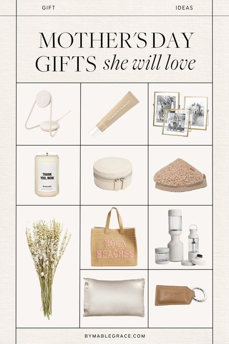 27 Mother's Day Gift Ideas She Will Love Mothers Day Gift Guide, Mother S Day Gift Idea, Mother’s Day Gifts, Mother’s Day Gift, Mom Appreciation Gifts, Mom Appreciation, Mother's Day Craft, Gifts 2023, Mothers Day Gift Ideas