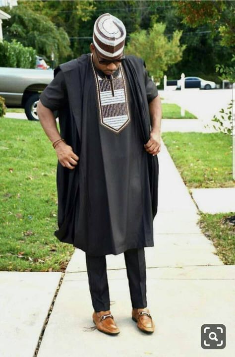 This beautifully made Agbada 3 piece set with cream  & brown made especially for you  Is perfect for those special traditional events. This traditional Agbada three piece Set, includes an undershirt( Short Sleeves) , pants and the over shirt with embroidery. The  matching hat pictured can be ordered also. All our clothing is made to order, to fit your size, Please select from the size chart pictured We use only the best polished cotton fabric, soft to the touch and comfortable against your skin. Simple Agbada Styles Men, Simple Agbada Designs For Men, Senator Agbada Styles For Men, Danshiki Agbada For Men, Prom Men Outfit, Agbada Styles Men, Agbada For Men, Agbada Design, African Men Clothing