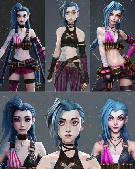 Jinx Concept Art, Jhin League Of Legends, League Of Legends Poster, Cosplay League Of Legends, Jinx Cosplay, Arcane Jinx, Leave Art, Zbrush Character, Jinx League Of Legends