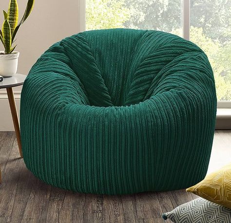 Jumbo Cord Beanbag Chair, Bean Bags in Plush Jumbo Cord, Great as Beanbag Lounger, Jumbo Cord Beanbags Recliner (TEAL) : Amazon.co.uk: Home & Kitchen Kids Bean Bag Chairs, Bean Bag Filling, Large Bean Bags, Bean Bag Chairs, Bag Chairs, Kids Bean Bags, Bean Bag Chair Kids, Bean Bags, Bag Chair