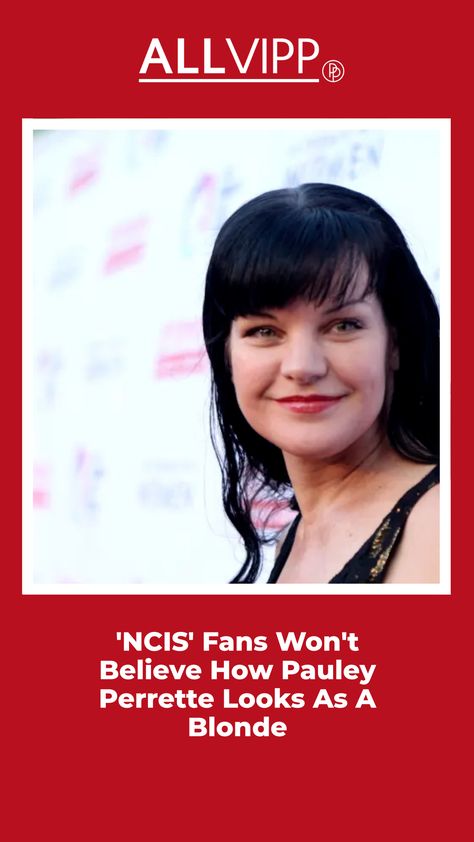 Pauley Perrette is best known for 'NCIS' as "Abby Sciuto". But what few people know is that this actress used to have blonde hair.| Celebrities | VIPs | Ncis, Blonde Hair Celebrities, Ncis Abby Sciuto, Ncis Abby, Ncis Stars, Abby Sciuto, America's Most Wanted, Pauley Perrette, Mark Harmon