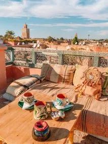 Rooftop Restaurants, Morocco Aesthetic, Moroccan Aesthetic, Desert Tour, Rooftop Restaurant, Morocco Travel, Rooftops, Future Travel, Travel Inspo