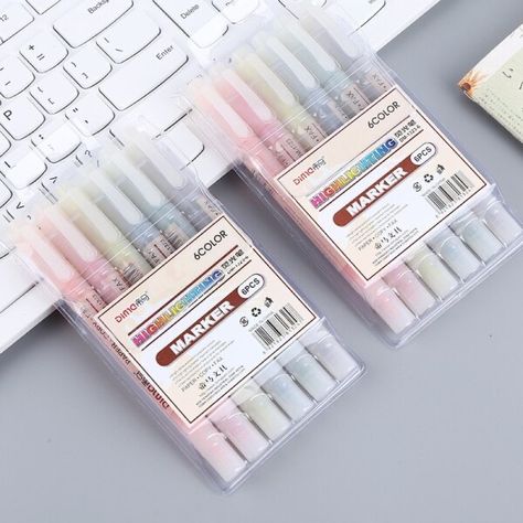 Just found this amazing item on AliExpress. Check it out! $3.87 31％ Off | 6/5Colors/box Double Headed Highlighter Pen Set Fluorescent Markers Highlighters Pens Art Marker Japanese Cute Kawaii Stationery Kawaii Highlighters, Japanese Hair Care, Japanese Hair, Cute Goth, Highlighter Pen, Highlighters Markers, Japanese Hairstyle, Kawaii Stationery, Pen Art