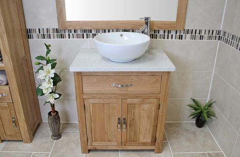 White Ceramic Bathroom, Classic Bathroom Furniture, Oak Vanity Unit, Corner Vanity Unit, Oak Vanity, Oak Bathroom Vanity, Small Toilet Room, Freestanding Vanity Unit, Free Standing Vanity