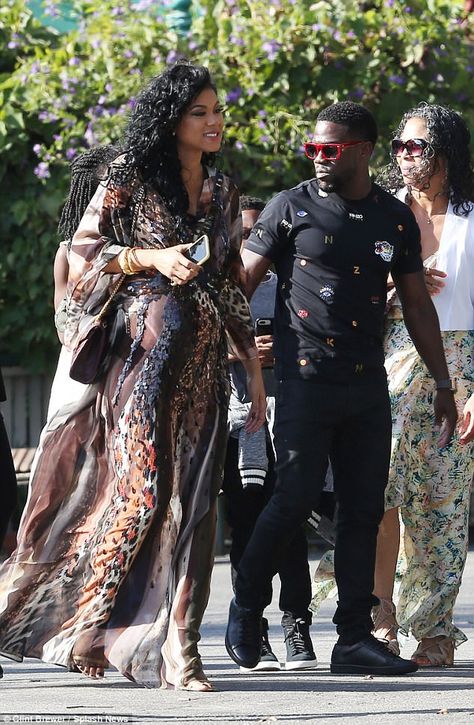 Kevin Hart Wife, Eniko Hart, Eniko Parrish, Hollywood Men, Kevin Hart, Glamour Dress, Celebrity Lifestyle, Famous Couples, Hollywood Glam