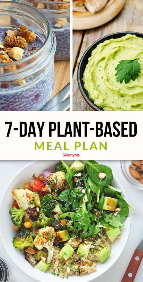 Even if you don’t plan on being vegan after the week is up, you can still enjoy clean health benefits from our 7-Day Plant-Based Meal Plan. 1200 Calorie Diet Meal Plans, Tartiflette Recipe, Plant Based Diet Meals, Plant Based Diet Meal Plan, Plant Based Meal Planning, Daily Meal Plan, Being Vegan, Ketogenic Meal Plan, Ketogenic Diet Meal Plan