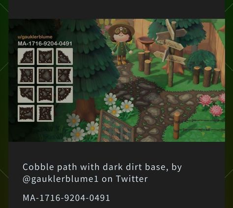 Acnh the path Dark Paths Animal Crossing, Dark Cottagecore Acnh, Acnh Paths Designs Black, Acnh Spooky Path Codes, Acnh Dark Path Design Code, Acnh Witchy Path Design Codes, Animal Crossing Dark Path, Acnh Dark Forestcore, Dark Acnh Codes