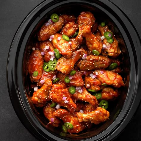 Sweet 'n' Tangy Chicken Wings General Tao Chicken, Tangy Chicken, Taco Salat, Make Ahead Appetizers, Sweet N Sour Chicken, Wings Recipe, Hot Wings, Chicken Wing Recipes, Wing Recipes