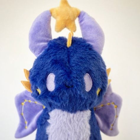 Draco Constellation, Star Dragon, Baby Succulents, Kawaii Plush, Book Dragon, Intricate Embroidery, Cute Stuffed Animals, Little Twin Stars, Designer Toys