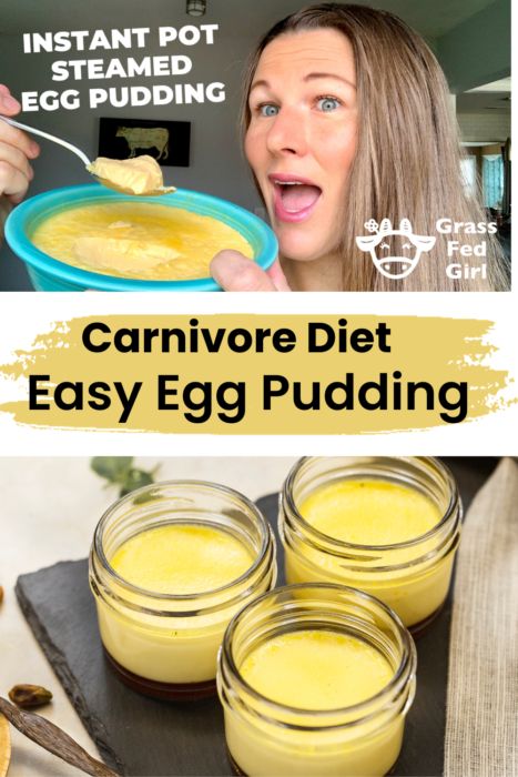 Egg Custard Carnivore, Carnivore Recipes With Eggs, Keto Instant Pot Dessert Recipes, Carnivore Diet Recipes Instant Pot, Steamed Egg Pudding, Instant Pot Egg Custard, Carnivore Pancakes Recipe, Carnivore Egg Custard Recipes, Carnivore Instant Pot