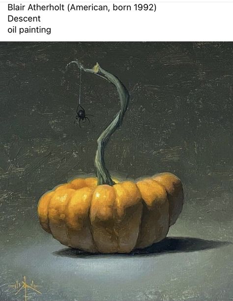 Still Life Pumpkin Photography, Pumpkin Reference Photo, Fall Pumpkins Photography, Serigraphy Printmaking, Winter Still Life Photography, Pumpkin Reference, Painting Of Pumpkin, Pumpkin Still Life, Pumpkin Canvas Painting