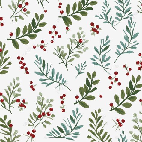 christmas seamless pattern with mistletoe and spruce branches christmas seamless christmas pattern Christmas Seamless Pattern, Cabin Christmas, Christmas Patterns, Transparent Image, 3d Christmas, Free Graphics, Seamless Pattern Vector, Ornaments Design, Round Design