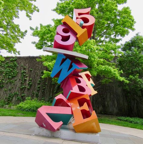 Text Sculpture, Word Sculpture, Logo Sculpture, Letter Sculpture, Sculpture Art Projects, Art Galleries Design, Public Sculpture, 3d Typography, Entrance Sign