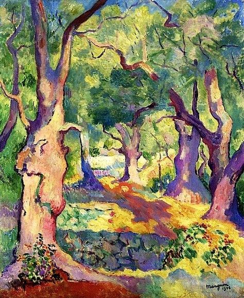 Art Fauvisme, Andre Derain, Raoul Dufy, John Singer Sargent, Fauvism, Post Impressionism, Olive Trees, Tree Illustration, Paintings I Love