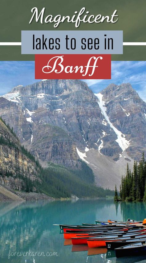 Vermillion Lakes Banff, Banff Gondola, Things To Do In Banff, Vermillion Lakes, Peyto Lake, Airstream Trailer, Disney Cruise Tips, Turquoise Colour, Canada Road Trip