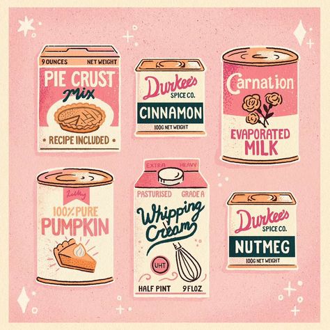 Pie! 🥧 Or a kind of deconstructed pie I suppose 🙃 Just wanted to say happy thanksgiving to those who celebrate it 🦃 hope there is good fo… | Instagram Pie Illustration, Autumn Illustration, Food Patterns, Iphone Pictures, Pumpkin Cream, Evaporated Milk, Cute Patterns Wallpaper, Good Notes, Christmas Desserts