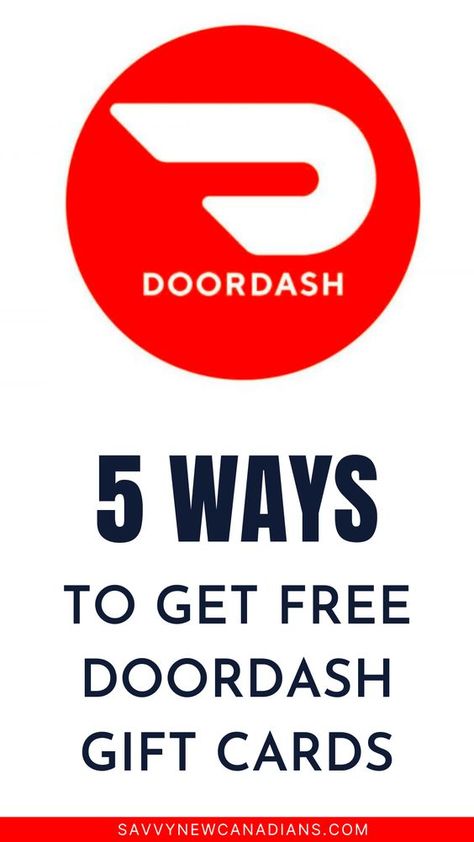 Since the costs of meal deliveries add up, a DoorDash gift card can help offset these costs if you can get it for free. Read on to learn how to get free DoorDash gift cards. Doordash Gift Card, Food Gift Cards, Get Free Stuff, Free Coupons, Save Money On Groceries, Smart Money, Free Gift Cards, Management Tips, Financial Goals