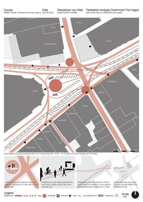 People, Movement and Public Space on Behance Public Space Analysis, Movement Diagram Architecture, Public Space Diagram, Urban Analysis Diagram, Public Space Design Concept, Movement Architecture, Urban Spaces Design, Tik Tok Videos Funny, Presentation Board Design