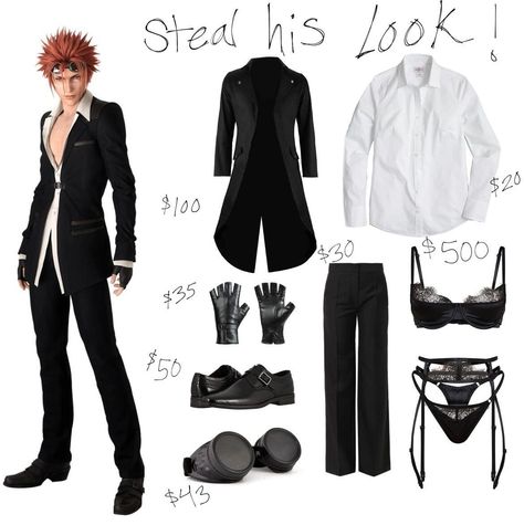 Steal His Look, Steal Her Look, Mr. Beast, Anime Stuff, Final Fantasy, Mood Pics, Reno, Funny, Anime