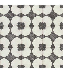 Kenzzi Anya 8x8 Porcelain James May Homes, Printed Tiles, James May, Printed Tile, Encaustic Cement Tile, Cement Tiles, Cement Tile, Neutral Colour Palette, Porcelain Ceramics