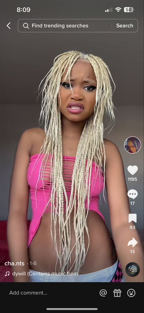 Jellyfish Hair Black Women, Box Braids Mullet, Black Alt Hairstyles Braids, Braid Mullet Black Women, Alt Braids Hairstyles, Jelly Fish Braids, Jellyfish Box Braids, Shag Braids, Alt Box Braids Hairstyles